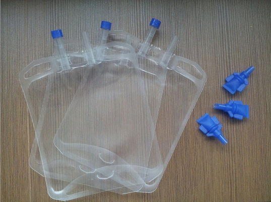 Sac salin d'Iv d'injection clinique résistant aux chocs