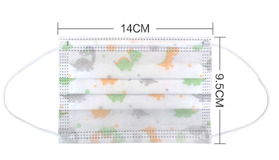Masque hypoallergénique libre de bouche d'Earloop de fibre de verre