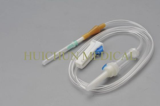 Ensembles jetables médicaux résistants d'infusion de PVC de repli