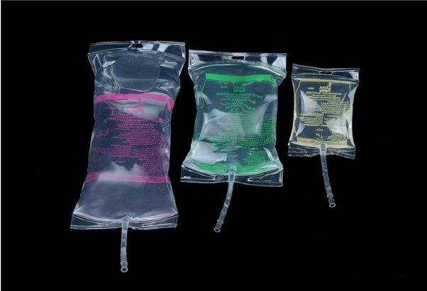 50ml - sac intraveineux jetable d'infusion de PVC de la catégorie 3000ml médicale