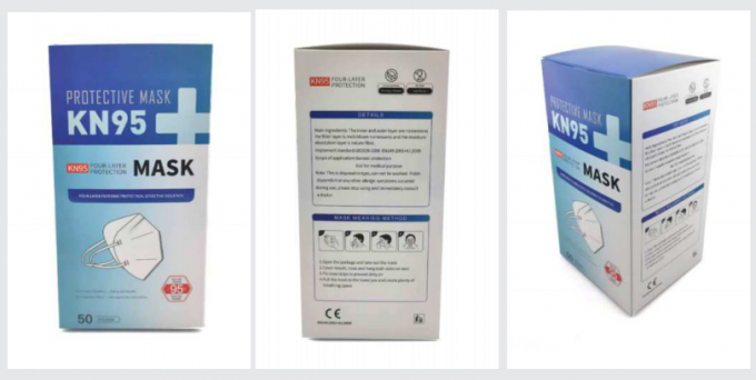 Le masque protecteur protecteur du respirateur KN95, BFE99 le CE FDA a délivré un certificat