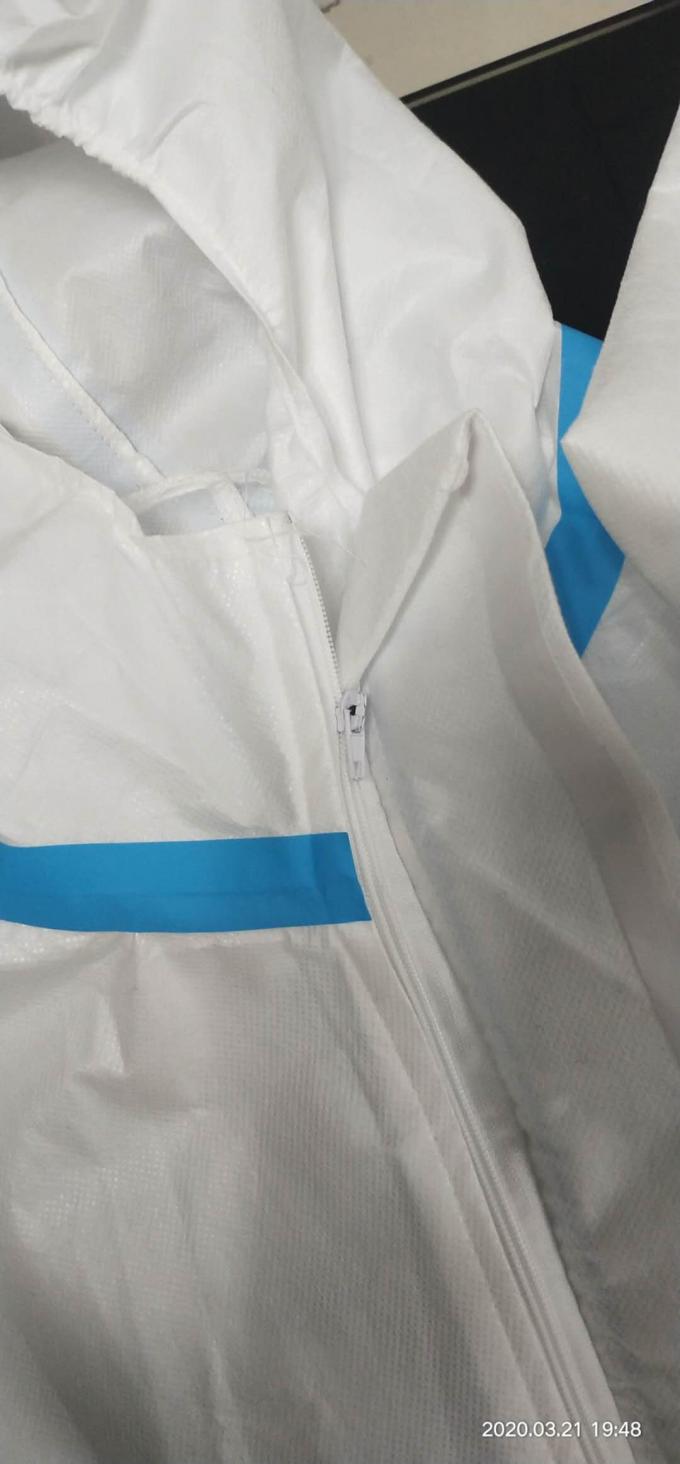 Industrie chimique électronique jetable chirurgicale médicale de beauté de tenue de protection d'anti grippe